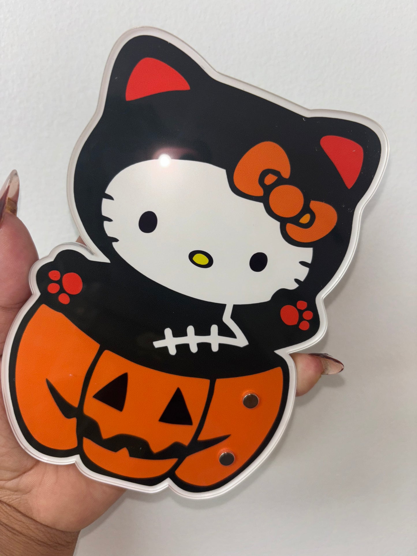 Halloween pumpkin tile